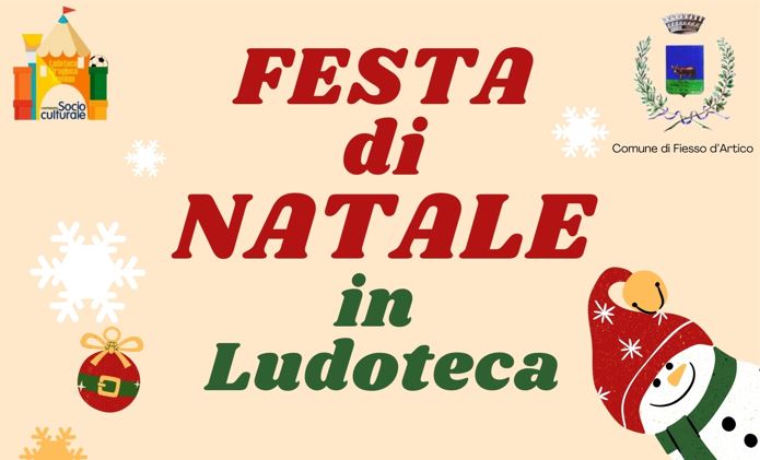 LUDOTECA GIRAGIOCA: festa di Natale 17-12-24 e sospensione del servizio durante le festività