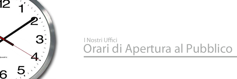 Avviso modifica orari apertura al pubblico Uffici Comunali 24 e 31 dicembre 2024