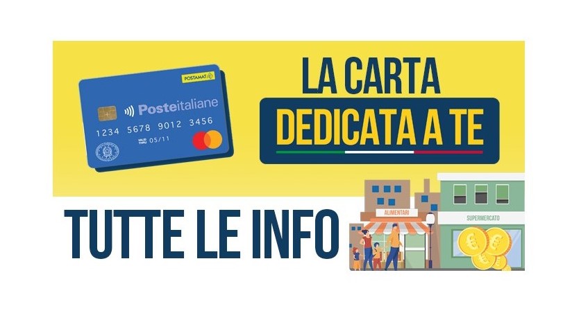 Carta "Dedicata a Te" -  Graduatoria beneficiari 2024