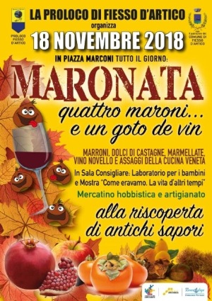 Maronata, quattro maroni ....e un goto de Vin alla riscoperta di antichi sapori