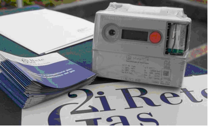 Sostituzione massiva contatori elettronici per fornitura gas metano