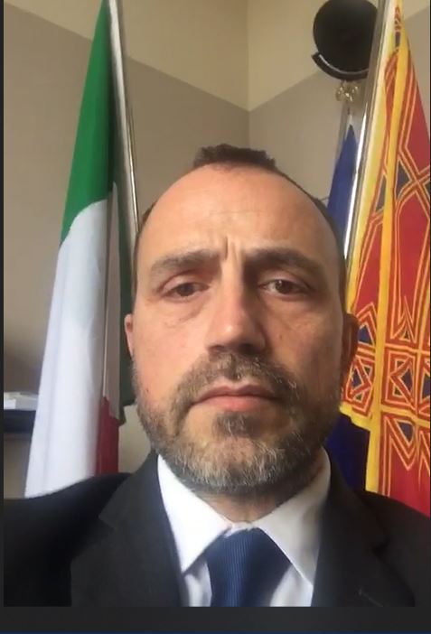 Coronavirus:  Videomessaggio del Sindaco
