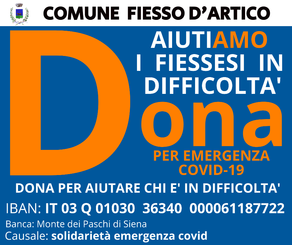 Donazioni per Emergenza COVID-19